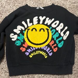 H&M Black SmileyWorld Sweatshirt